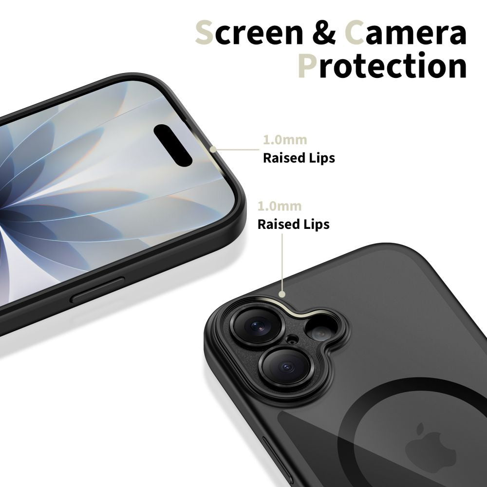 Futrola MagSafe za Apple iPhone 17, Tech-Protect, MagPeak, Crna