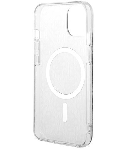 MagSafe futrola za Apple iPhone 15, Guess, 4G IML, Crna GUHMP15SH4STK