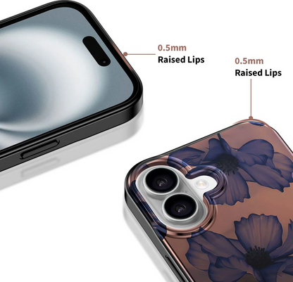 MagSafe futrola za Apple iPhone 16, Tech-Protect, Lamano Velvet Night, Crna