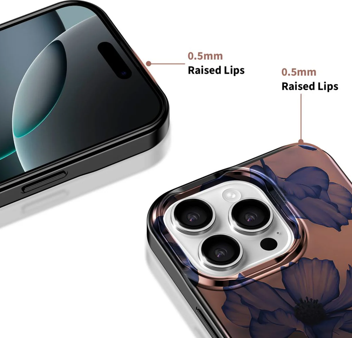 MagSafe futrola za Apple iPhone 16 Pro, Tech-Protect, Lamano Velvet Night, Crna