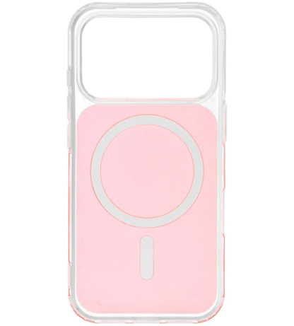 MagSafe futrola za Apple iPhone 17e / 16e, OEM, Clear Fusion Mag Cover, Narančasta