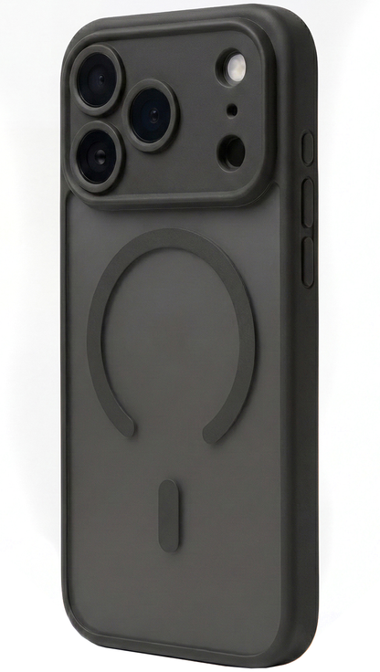 MagSafe maska za Apple iPhone 18 Pro / 17 Pro, OEM, Mag Big Hole, mat crna