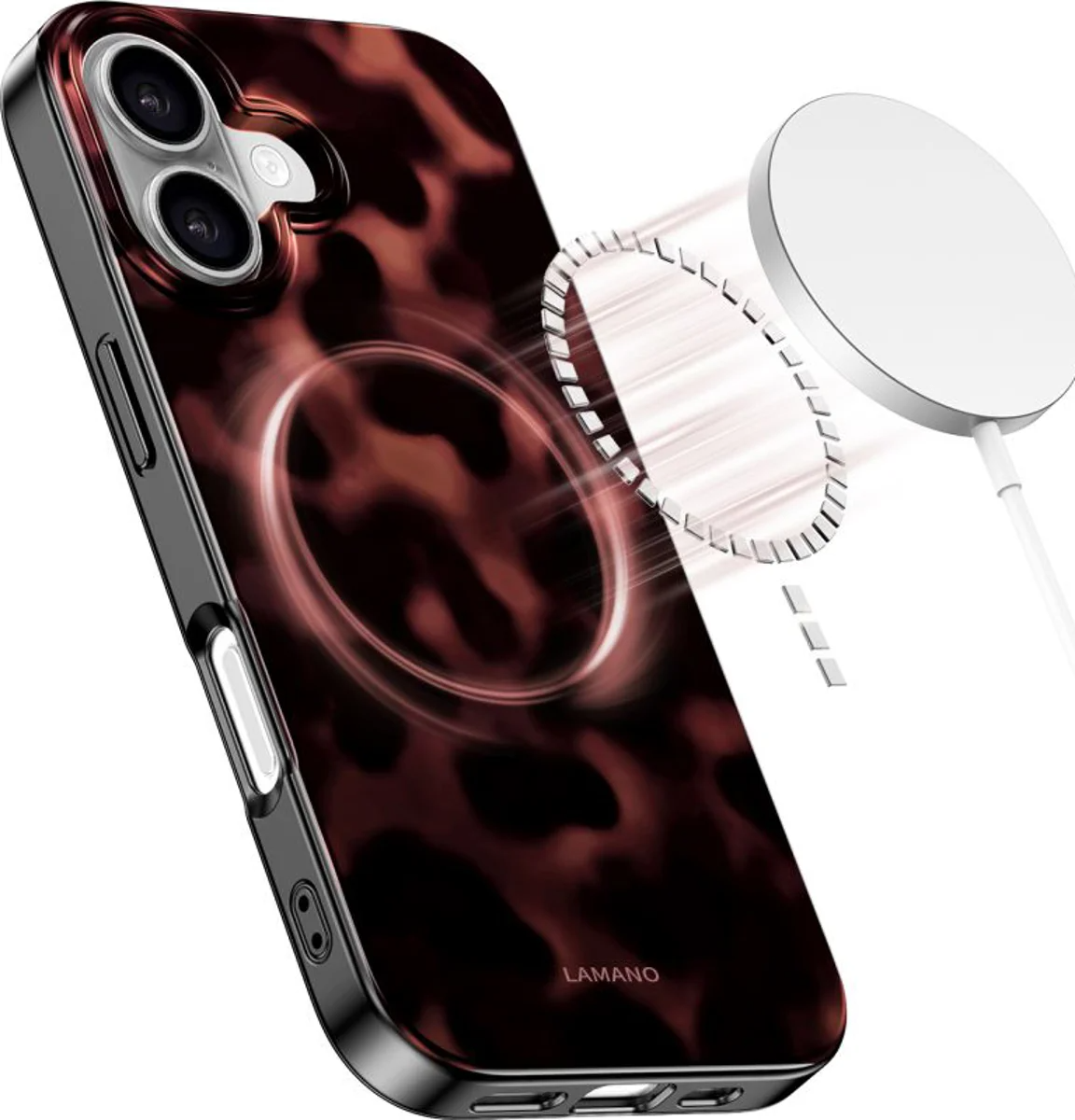 Futrola MagSafe za Apple iPhone 17, Tech-Protect, Lamano Panther, Crna