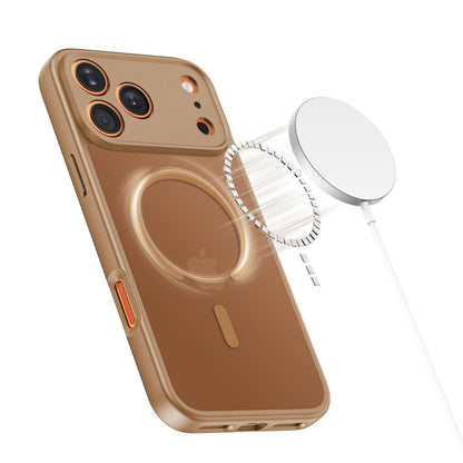 Futrola MagSafe za Apple iPhone 17 Pro Max, Tech-Protect, BasicMag, Mat smeđa