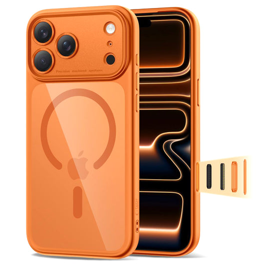 Futrola MagSafe za Apple iPhone 17 Pro Max, Tech-Protect, MagPeak, Narančasta