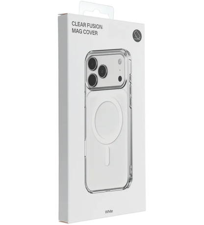MagSafe futrola za Apple iPhone 17e / 16e, OEM, Clear Fusion Mag Cover, Bijela
