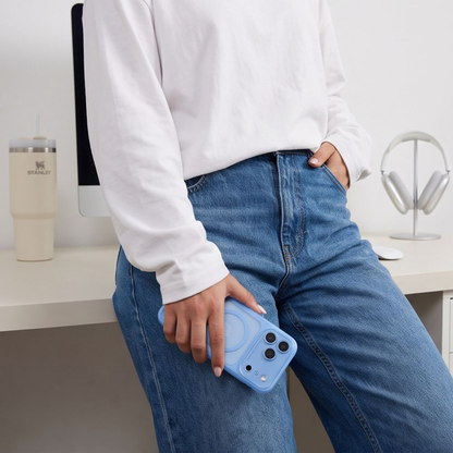MagSafe futrola za Apple iPhone 18 Pro Max / 17 Pro Max, Tech-Protect, MagPeak CC, Plava