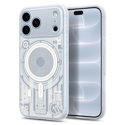 MagSafe maska za Apple iPhone 18 Pro / 17 Pro, Spigen, C11 Ultra Hybrid MagFit Element, bijela ACS12308