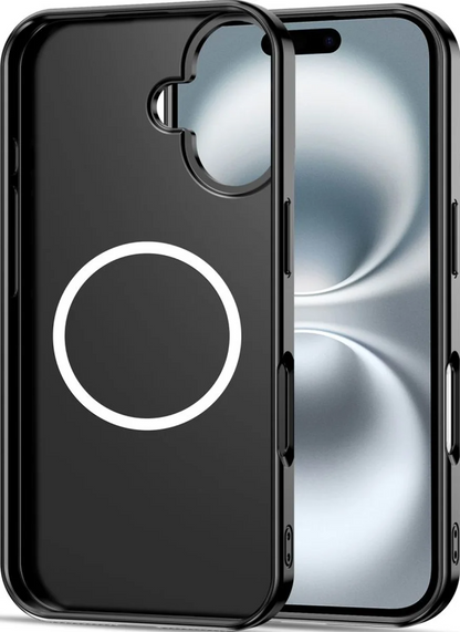 MagSafe futrola za Apple iPhone 16, Tech-Protect, Lamano Velvet Night, Crna