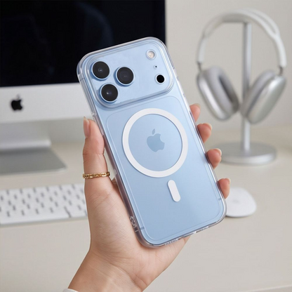 MagSafe maska za Apple iPhone 18 Pro / 17 Pro, Tech-Protect, Flexair, Prozirna