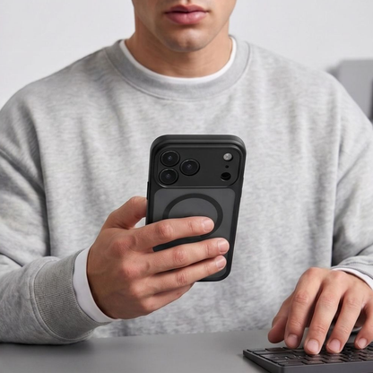 MagSafe futrola za Apple iPhone 18 Pro Max / 17 Pro Max, Tech-Protect, BasicMag, Crna Mat