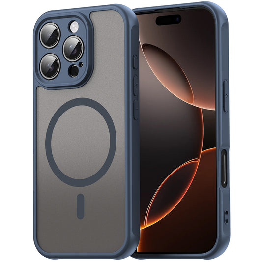 MagSafe futrola za Apple iPhone 11 Pro Max, Techsuit, HaloFrost II, Tamnoplava