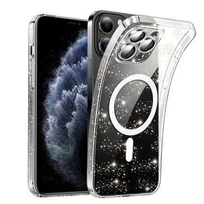 MagSafe futrola za Apple iPhone 11 Pro, Techsuit, SparkleSkin, Prozirna