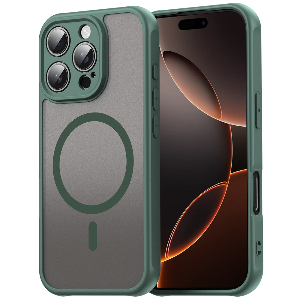 MagSafe maska za Apple iPhone 11, Techsuit, HaloFrost II, Zelena