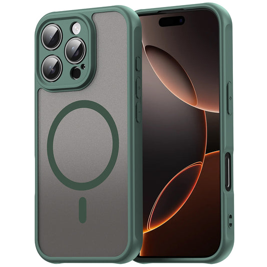 MagSafe maska za Apple iPhone 11, Techsuit, HaloFrost II, Zelena