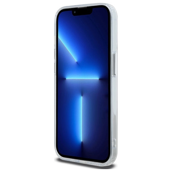 Futrola MagSafe za Apple iPhone 12 / 12 Pro, Karl Lagerfeld, IML Metal Choupette's Head, Bijela