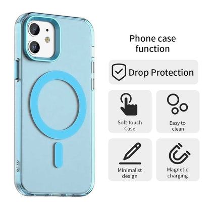 MagSafe maska za Apple iPhone 12 / 12 Pro, Techsuit, CandyCase, Plava