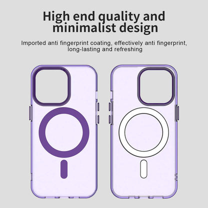 MagSafe futrola za Apple iPhone 12 Pro Max, Techsuit, CandyCase, Ljubičasta
