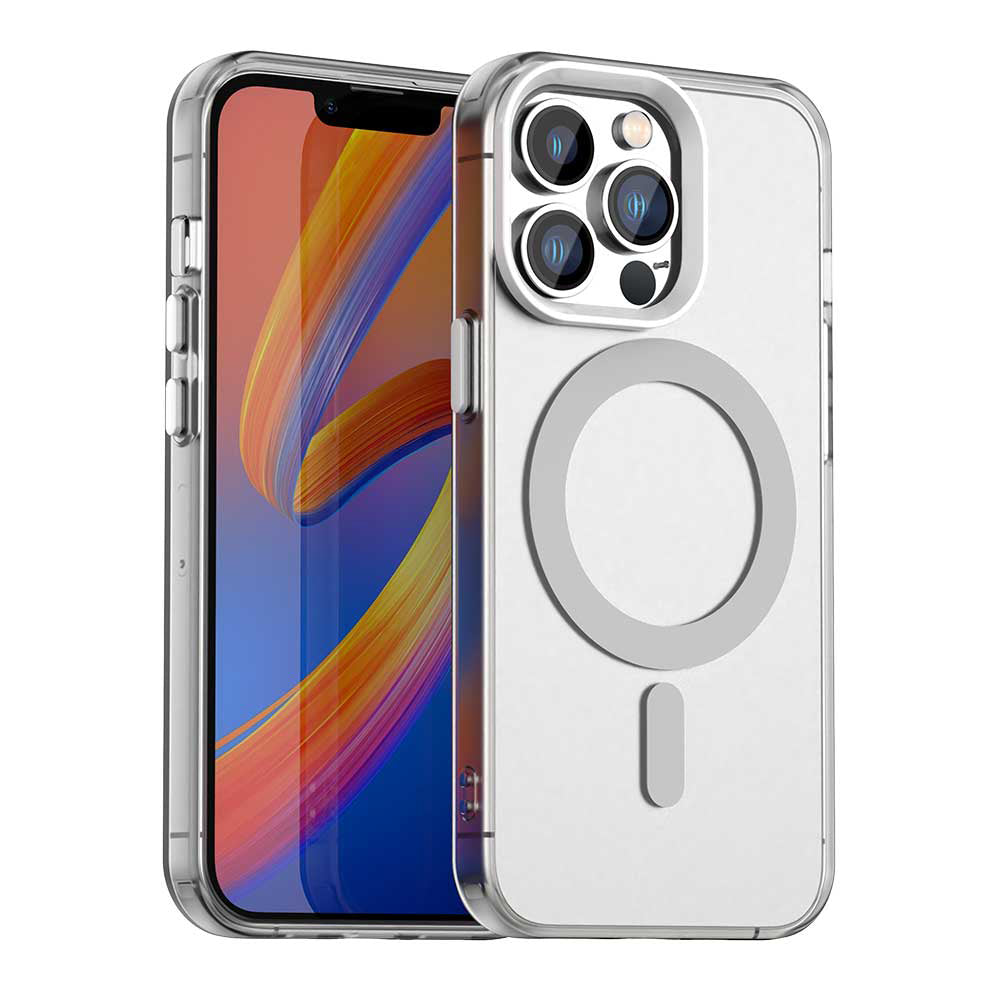 MagSafe futrola za Apple iPhone 13 Pro Max, Techsuit, CandyCase, Bijela