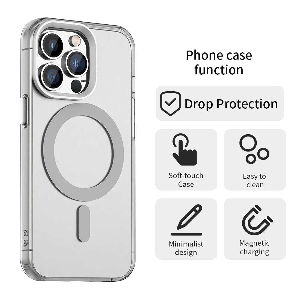 MagSafe futrola za Apple iPhone 13 Pro Max, Techsuit, CandyCase, Bijela