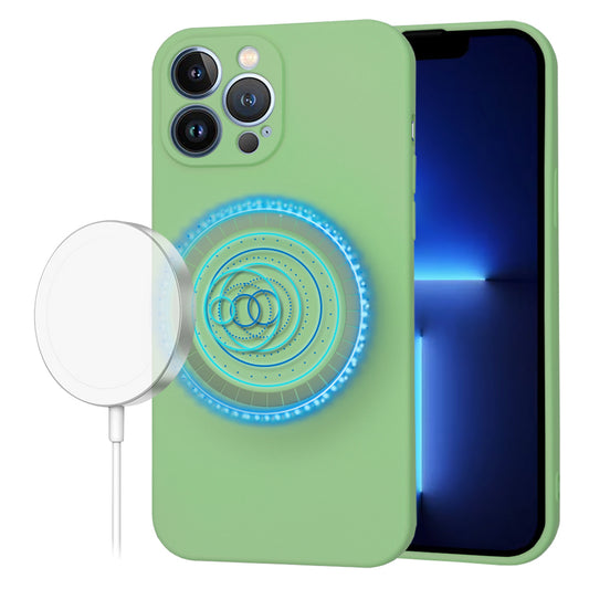 MagSafe maska za Apple iPhone 13 Pro Max, Techsuit, SoftFlex, Svijetlo Zelena