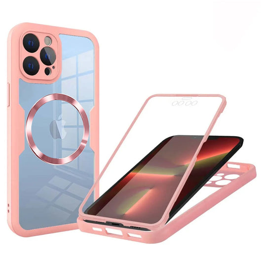 MagSafe futrola za Apple iPhone 13 Pro, Techsuit, ColorVerse 360, Roza
