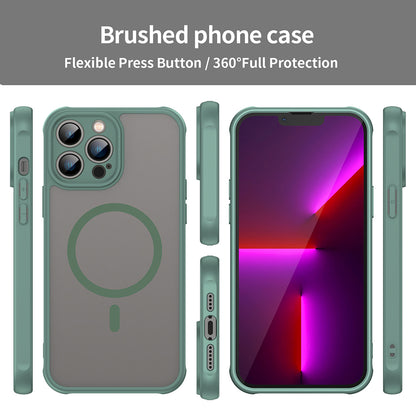 MagSafe futrola za Apple iPhone 13 Pro, Techsuit, HaloFrost II, Zelena