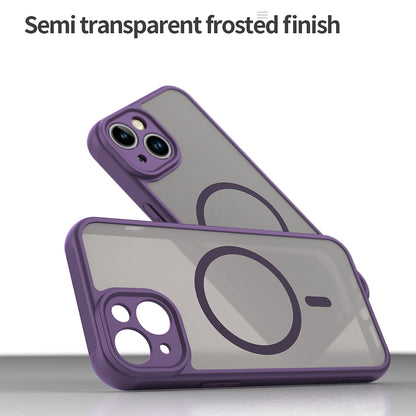 MagSafe futrola za Apple iPhone 13, Techsuit, HaloFrost II, Ljubičasta