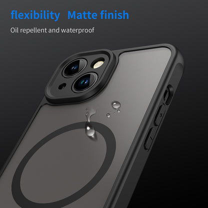 MagSafe maska za Apple iPhone 13, Techsuit, HaloFrost II, Crna