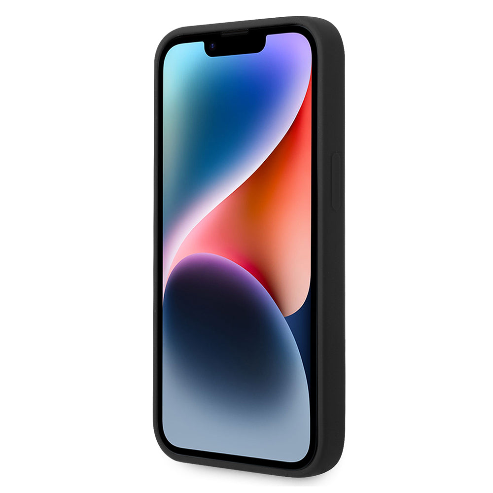 MagSafe futrola za Apple iPhone 14 Plus, Karl Lagerfeld, Silikonska Choupette's Head, Crna