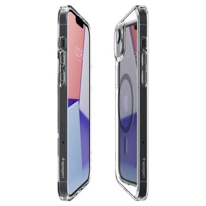 Futrola MagSafe za Apple iPhone 14 Plus, Spigen, Ultra Hybrid Carbon, Prozirna