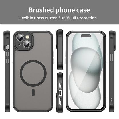MagSafe futrola za Apple iPhone 14 Plus, Techsuit, HaloFrost II, Crna