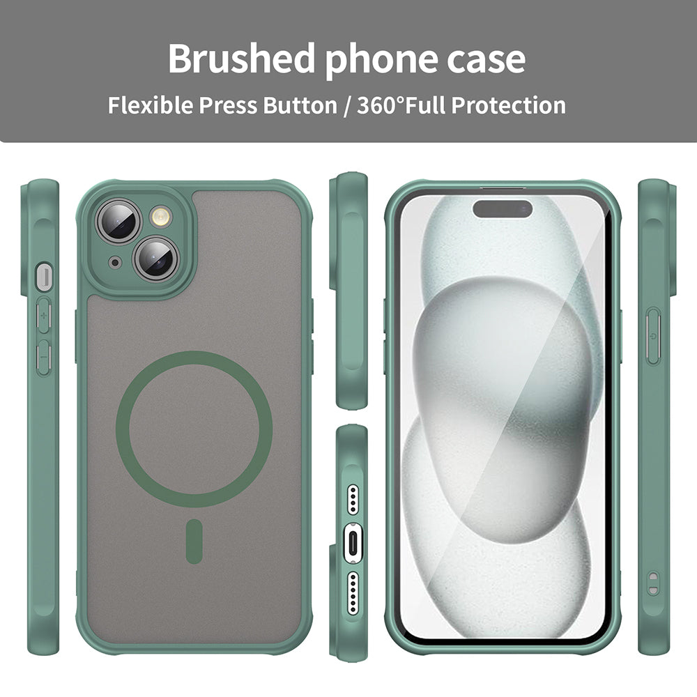 MagSafe futrola za Apple iPhone 14 Plus, Techsuit, HaloFrost II, Zelena