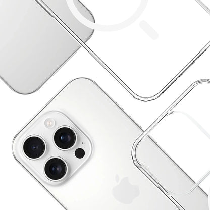 MagSafe futrola za Apple iPhone 14 Pro, 3MK, Armor MagCase, Prozirna