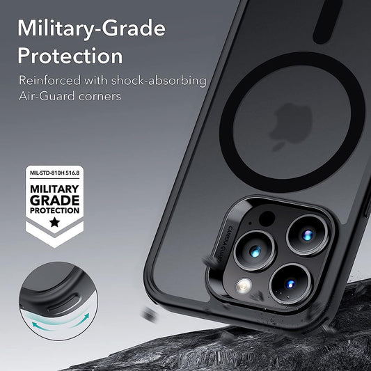 MagSafe futrola za Apple iPhone 14 Pro, ESR, Classic Hybrid, Crna Satinirana