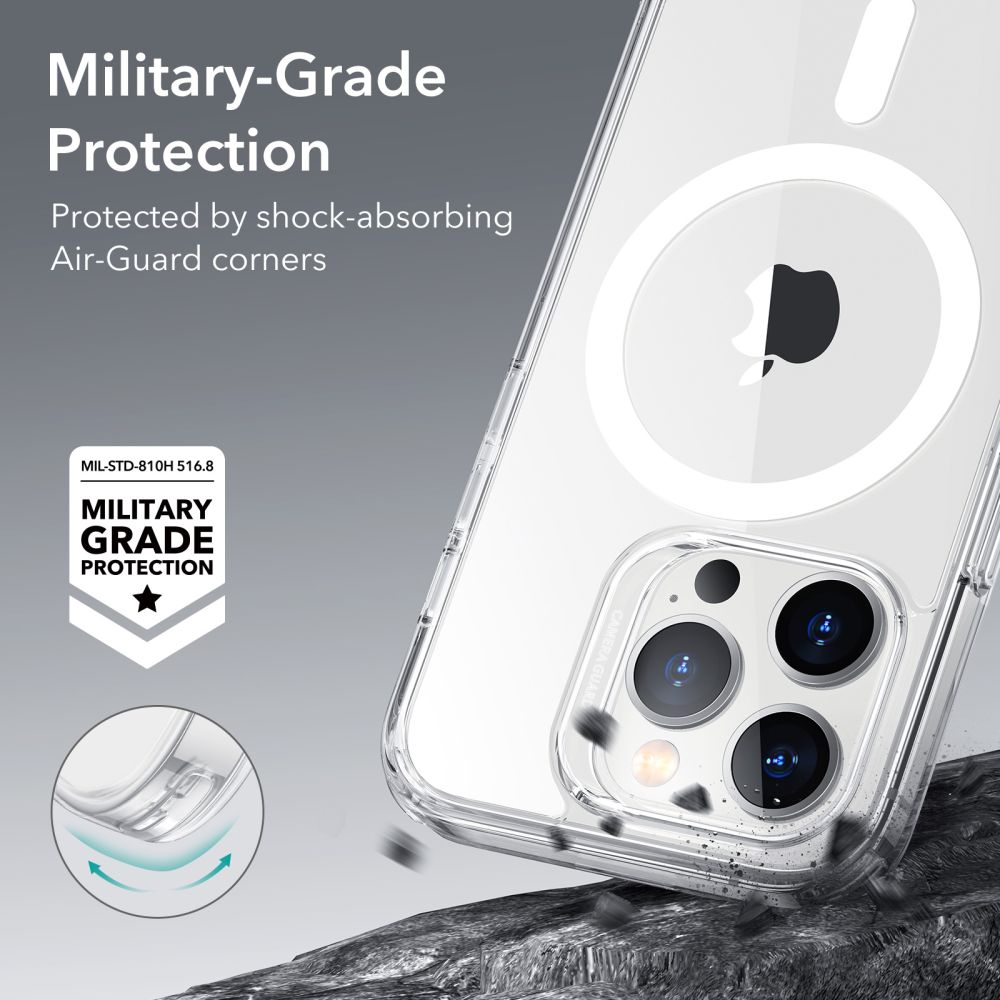 MagSafe futrola za Apple iPhone 14 Pro, ESR, Classic Hybrid, Prozirna