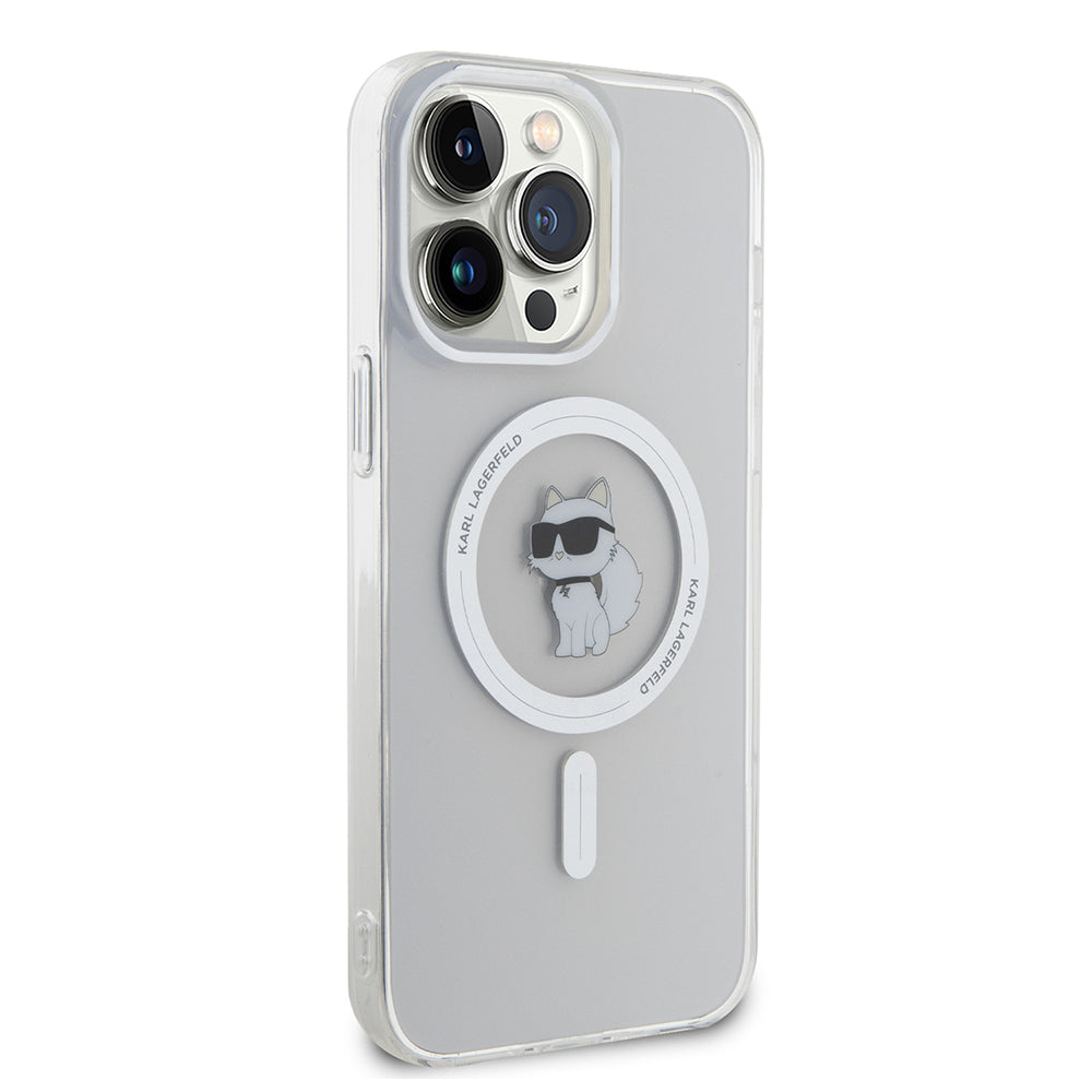 Futrola MagSafe za Apple iPhone 14 Pro Max, Karl Lagerfeld, IML Choupette, Prozirna