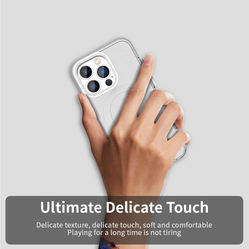 MagSafe futrola za Apple iPhone 14 Pro Max, Techsuit, CandyCase, Bijela
