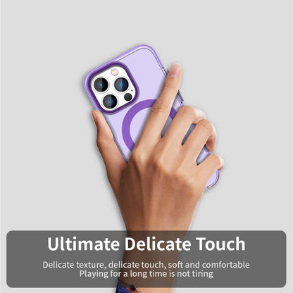 MagSafe futrola za Apple iPhone 14 Pro Max, Techsuit, CandyCase, Ljubičasta
