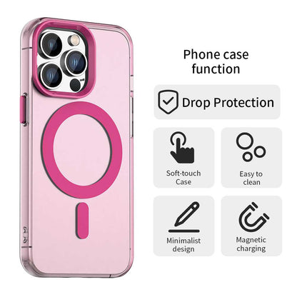 MagSafe futrola za Apple iPhone 14 Pro Max, Techsuit, CandyCase, Roza