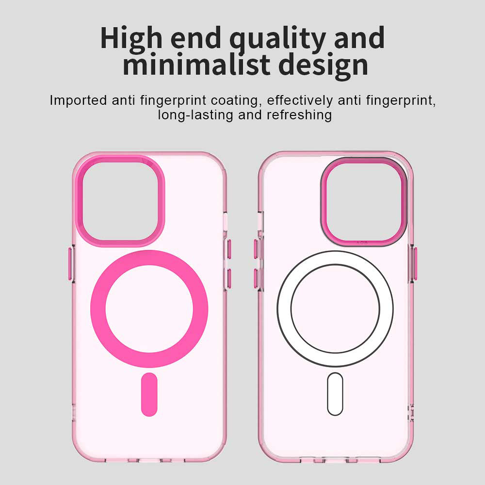 MagSafe futrola za Apple iPhone 14 Pro Max, Techsuit, CandyCase, Roza