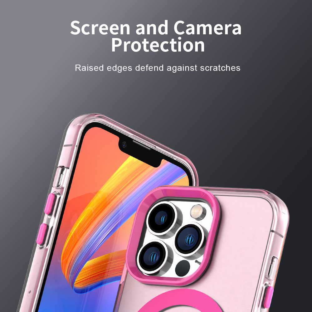 MagSafe futrola za Apple iPhone 14 Pro Max, Techsuit, CandyCase, Roza
