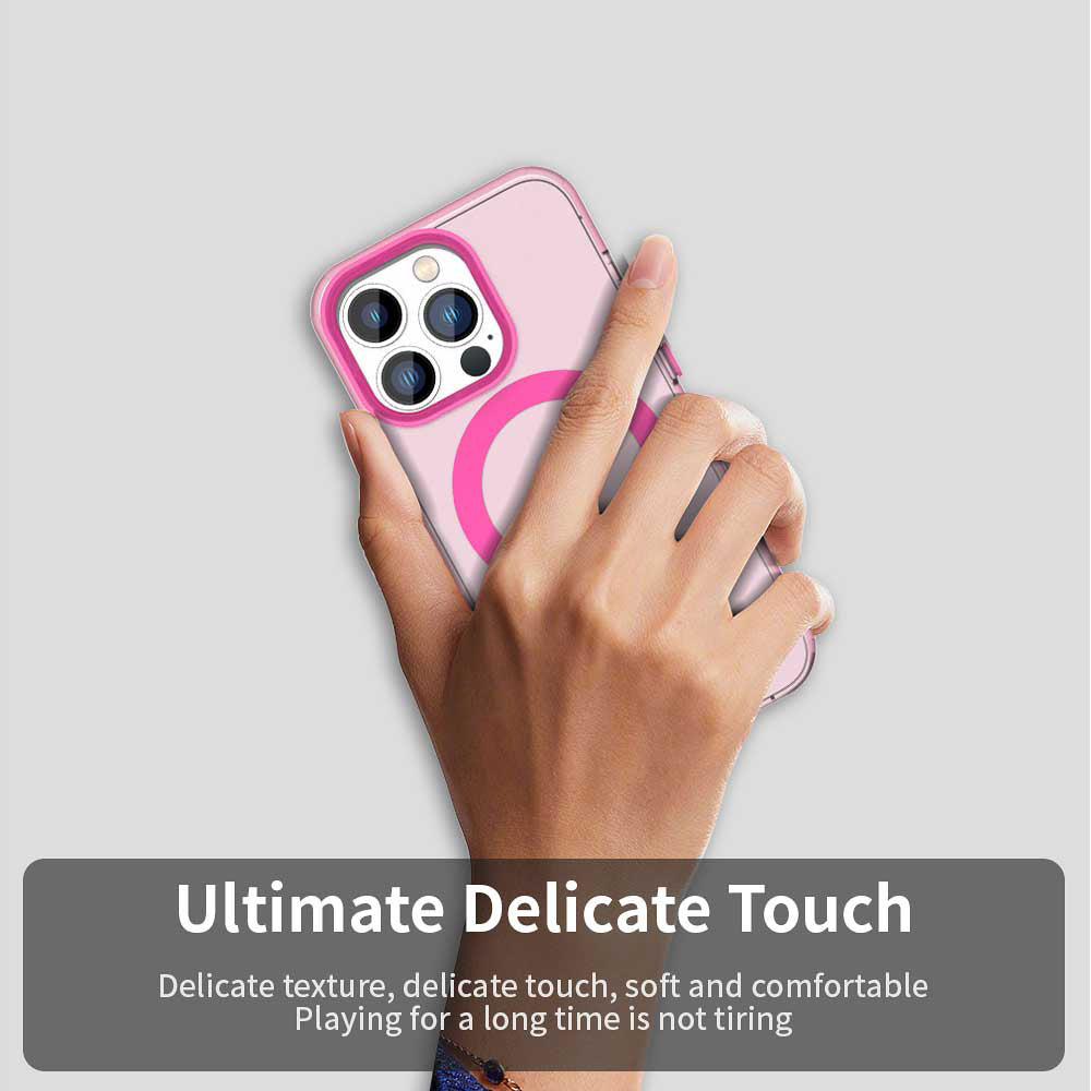 MagSafe futrola za Apple iPhone 14 Pro Max, Techsuit, CandyCase, Roza