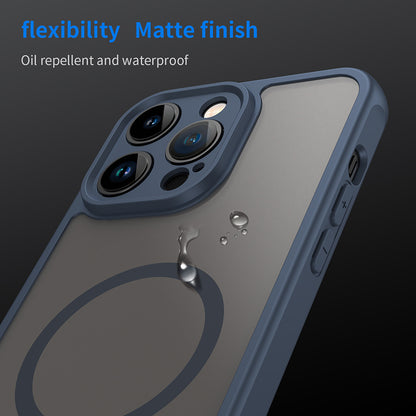 MagSafe futrola za Apple iPhone 14 Pro Max, Techsuit, HaloFrost II, Tamnoplava