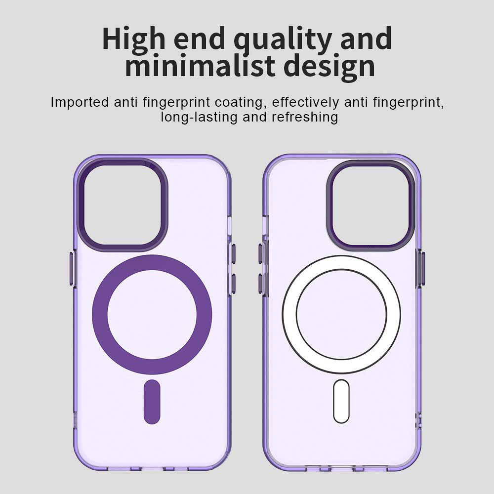 MagSafe futrola za Apple iPhone 14 Pro, Techsuit, CandyCase, Ljubičasta