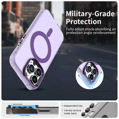 MagSafe futrola za Apple iPhone 14 Pro, Techsuit, CandyCase, Ljubičasta