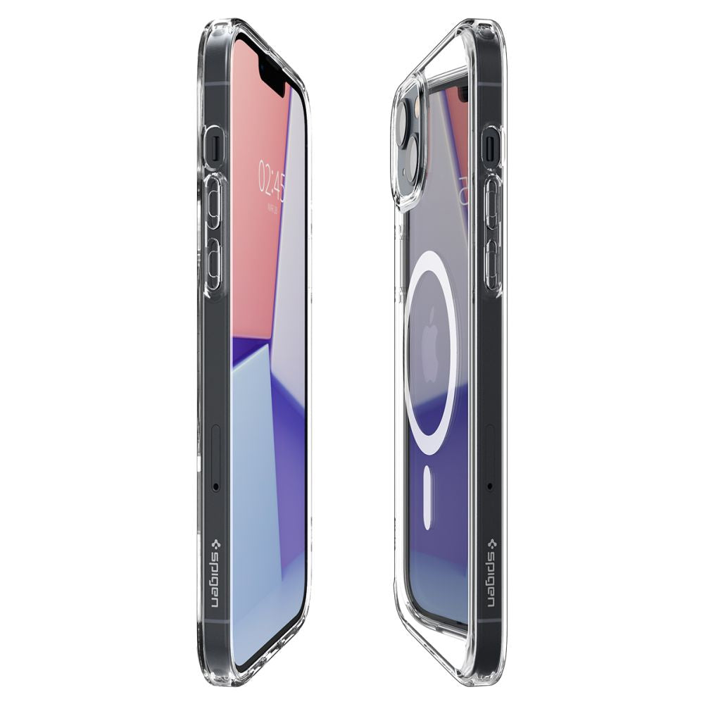 Futrola MagSafe za Apple iPhone 14, Spigen, Ultra Hybrid, Bijela