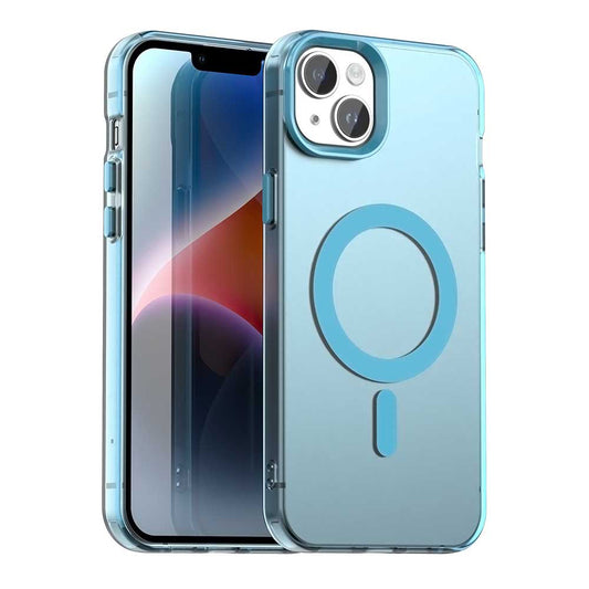 MagSafe futrola za Apple iPhone 14, Techsuit, CandyCase, Plava
