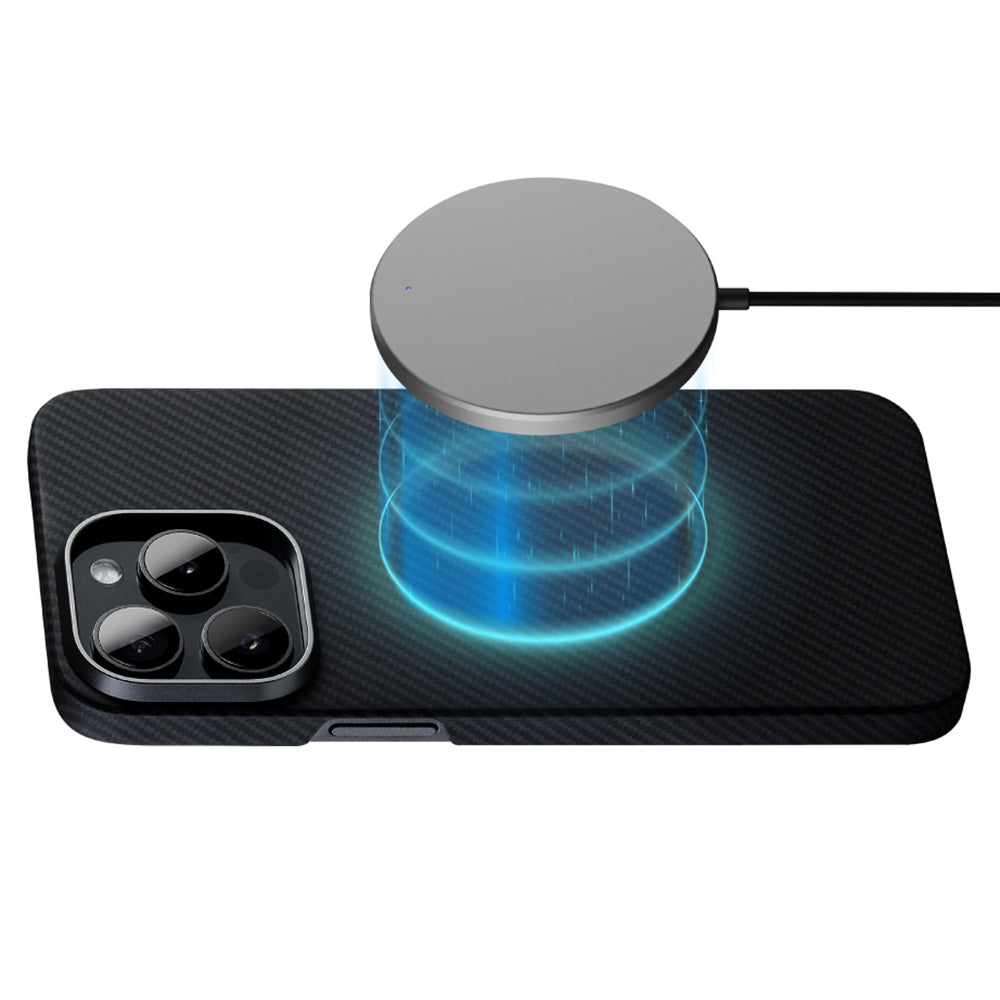 MagSafe futrola za Apple iPhone 15, Edizard, Air, Crna