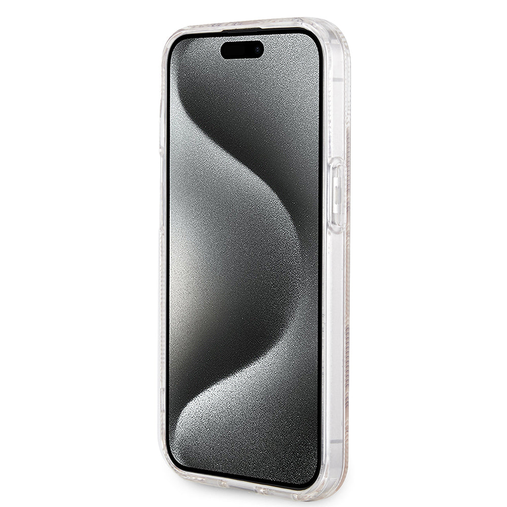 MagSafe futrola za Apple iPhone 15, Guess, IML Gcube, smeđa